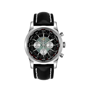 Breitling Transocean Unitime Men's Watch Black (AB0510U4/BB62-441X)