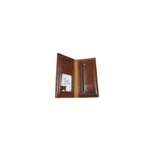 Brown Good Quality Long Leather Wallet