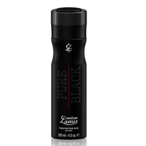 Creation Lamis Pure Black Body Spray For Men - 200 ml