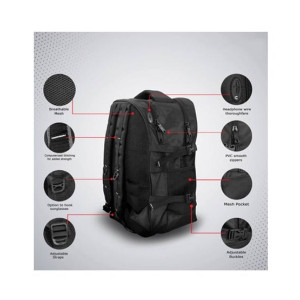 Traverse Football Digital Printed Backpack (T226TWH)