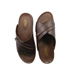Eomobiles Medicated leather Chapal For Men (0650)