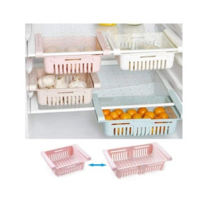 G-Mart Adjustable Fridge Storage Basket
