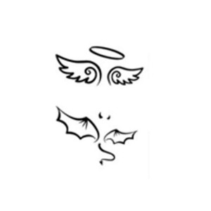 G-Mart Angel Style Temporary Tattoo Sticker