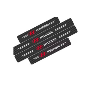 Ferozi Traders Hyundai Car Door Anti Stepping Protection Stickers Pack Of 4