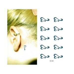 G-Mart Love Totem Faux Temporary Tattoo Sticker