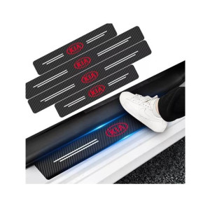 G-Mart KIA Car Door Anti Stepping Protection Stickers Pack Of 4