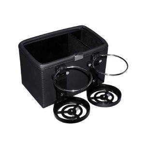 G-Mart Multifunctional Car Armrest Storage Box - Black