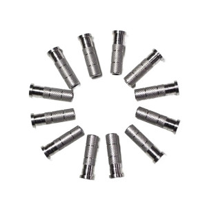 Silk Road Traders Aluminum Arrow Inserts For ID 6.2mm Shafts - 12 Pcs