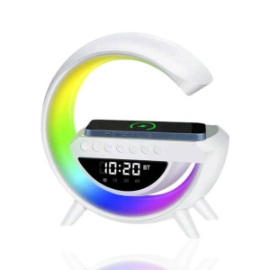 G Mart Wireless Phone Charger and Bluetooth Speaker With Led Display (BT-3401)
