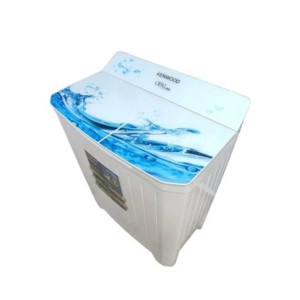 Kenwood Twin Tube Glass Top Washing Machine 11kg White (KWM-21159)