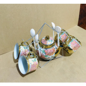 Shaheen Genral Store Flower Tea Set