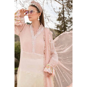 Maria.B Lawn Collection 2021 3 Piece Suit For Women (D12A)