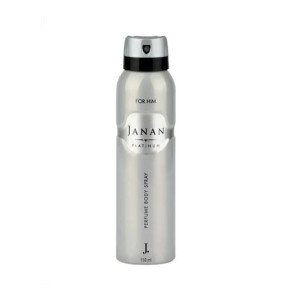Junaid Jamshed Fragrances Janan Platinum Perfume Body Spray For Men 150ml