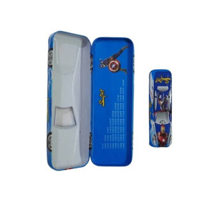 Afreeto Car Design Pencils Case With Small Case Inside