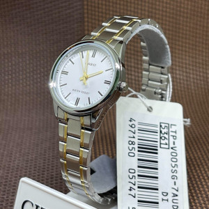 Casio Two-Tone Stainless Steel Watch For Women (LTP-V005SG-7A)