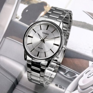Casio Silver Classic Elegance Watch For Women (LTP-1303D-7A)
