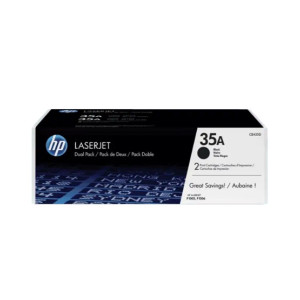 HP LaserJet 35A Cartridge Toner Black (Pack Of 2) - CB435AD