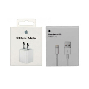 Apple 5W Charger With USB Data Cable