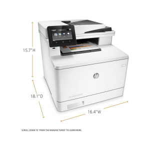 HP LaserJet Pro M477fnw Multifunction Wireless Color Laser Printer (CF377A) - Refurbished
