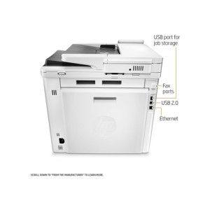 HP LaserJet Pro M477fnw Multifunction Wireless Color Laser Printer (CF377A) - Refurbished