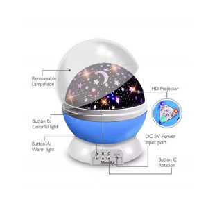 Charming Closet Starry Sky Projector Night Lamp