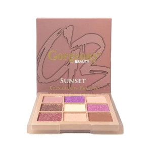 Gorgeous Beauty 9 in 1 Eye Shadow Palette - Sunset (01)