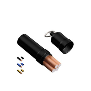 Roygra Cigarette Mini Case Metal 10 Capacity - Black