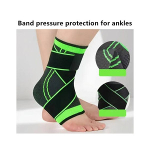City Mart Adjustable Compression Ankle Brace
