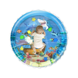 City Mart Inflatable Baby Water Play Mat