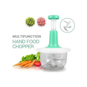 City Mart Manual Hand Push Chopper & Mixer 1.5L