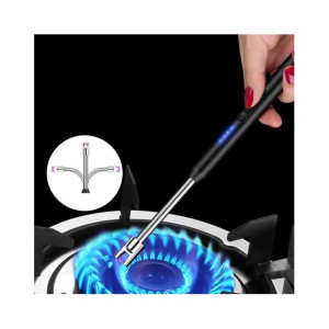 City Mart USB Rechargeable Arc Pulse Ignition Lighter