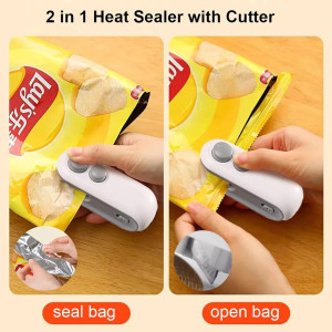 City Mart Portable Food Packaging & Snack Bag Sealing Machine