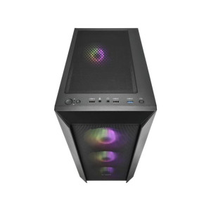 FSP CMT218 4x ARGB Fans ATX Mid Tower and Hyper 80 Plus Pro 650W Power Supply