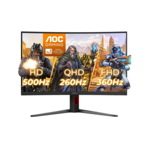 AOC 31.5 Inch 2K QHD 360Hz Curved Gaming Monitor (CQ32G4Z)