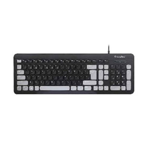 CoolBell Quiet Board USB Wired Keyboard (KB-101)