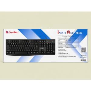 Coolbell Input One USB Wired Keyboard (KB102)