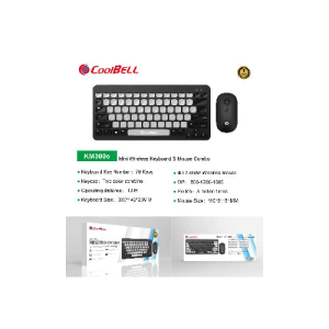 Coolbell Mini Pro Wireless Keyboard & Mouse (KM300e)