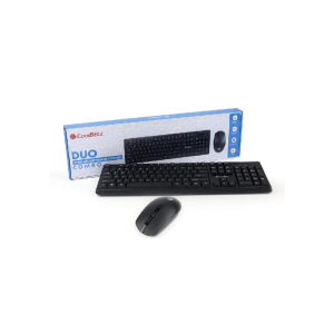 Coolbell Wireless Keyboard And Mouse Black