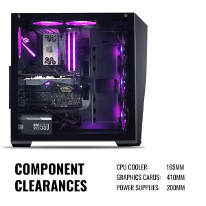 Cooler Master MasterBox K501L Mid-Tower PC Case