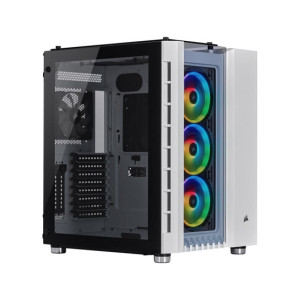 Corsair Crystal Series 680X ATX RGB Computer Case White (CC-9011169-WW)
