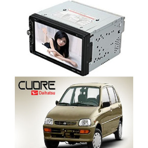 Al Ghafoor Car Double Din Multimedia DVD Player For Daihatsu Coure 