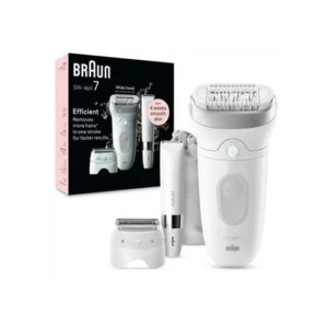 Braun Silk Epil 7 Wide Head For Easy Hair Removal and Epilator (SE7441)