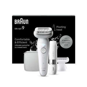 Braun Silk Epil 9 Wet & Dry Epilator For Women - (SE9341)