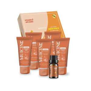 Muicin Vitamin C Go & Glow Facial Kit - 6 Steps