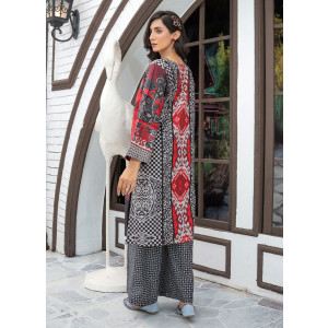 Ahlam Crimson Eclipse Printed Lawn Kurta Set 2-piece