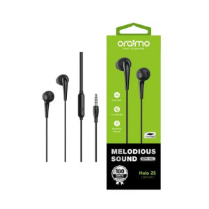 Oraimo Halo 2S Wired Earphone Black (OEP-E21P)