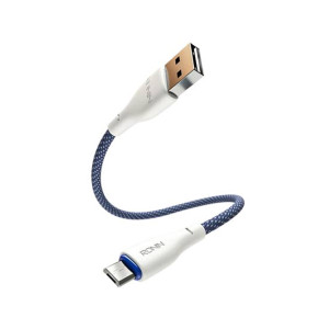 Ronin Flexin Mini Android Power Bank Cable Blue - (R-2055)