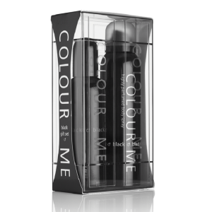 Colour Me Perfume 100 ML + Body Spray 150 ML Gift Set Black