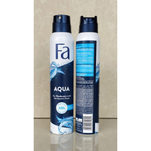 FA WOMEN BODY SPRAY 200ML (Aqua)