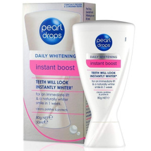 Pearl Drops Pro White Daily Whitening Toothpaste 50ml (Instant Boost)